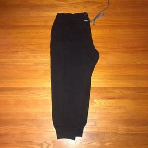 Cotton black jogger